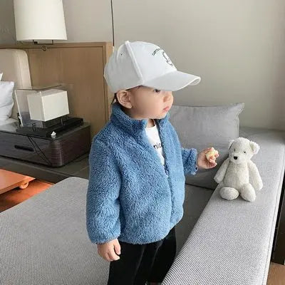 Casaco Infantil de Pelúcia Fofinho - Diversas Cores