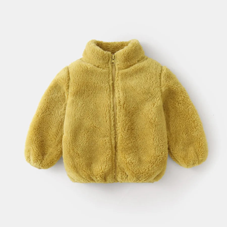 Casaco Infantil de Pelúcia Fofinho - Diversas Cores