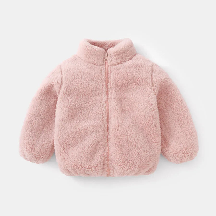 Casaco Infantil de Pelúcia Fofinho - Diversas Cores
