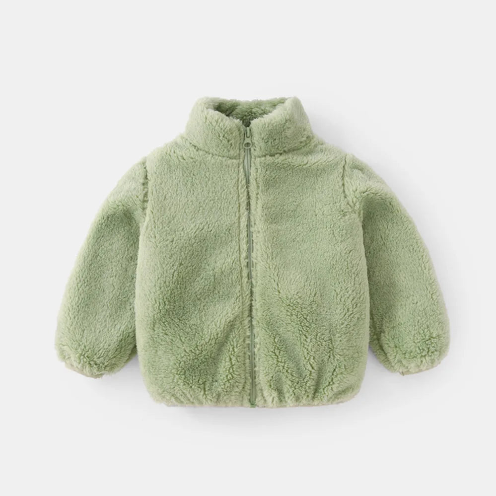 Casaco Infantil de Pelúcia Fofinho - Diversas Cores