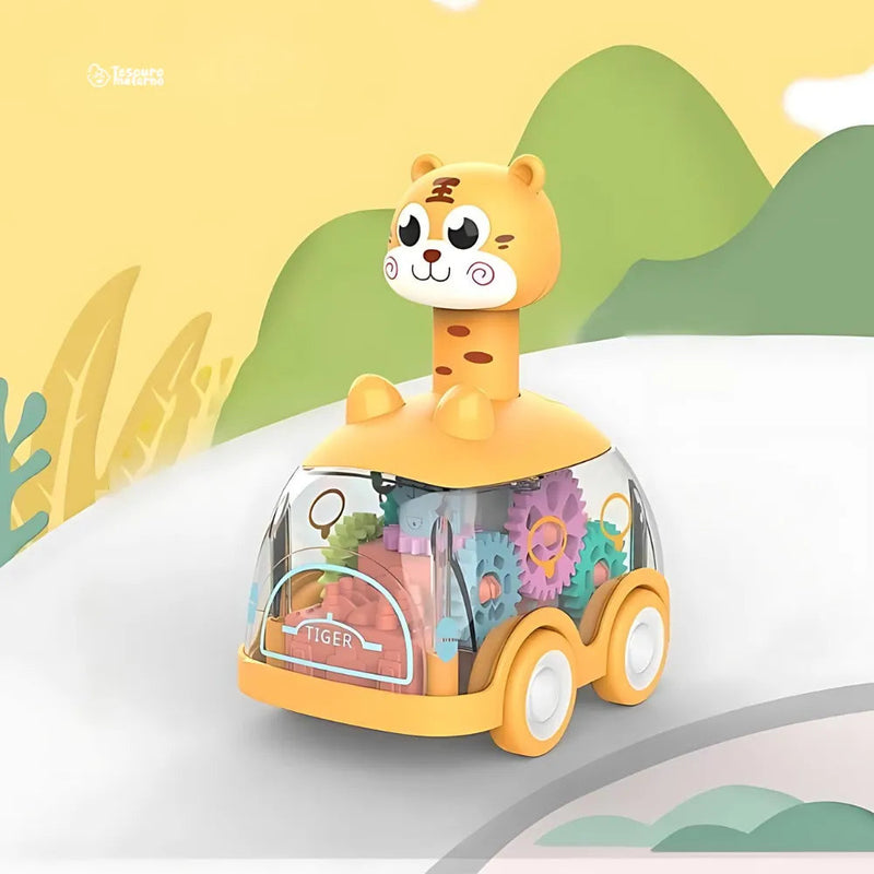 Zoo Car - Carrinho de Engrenagem Interativo