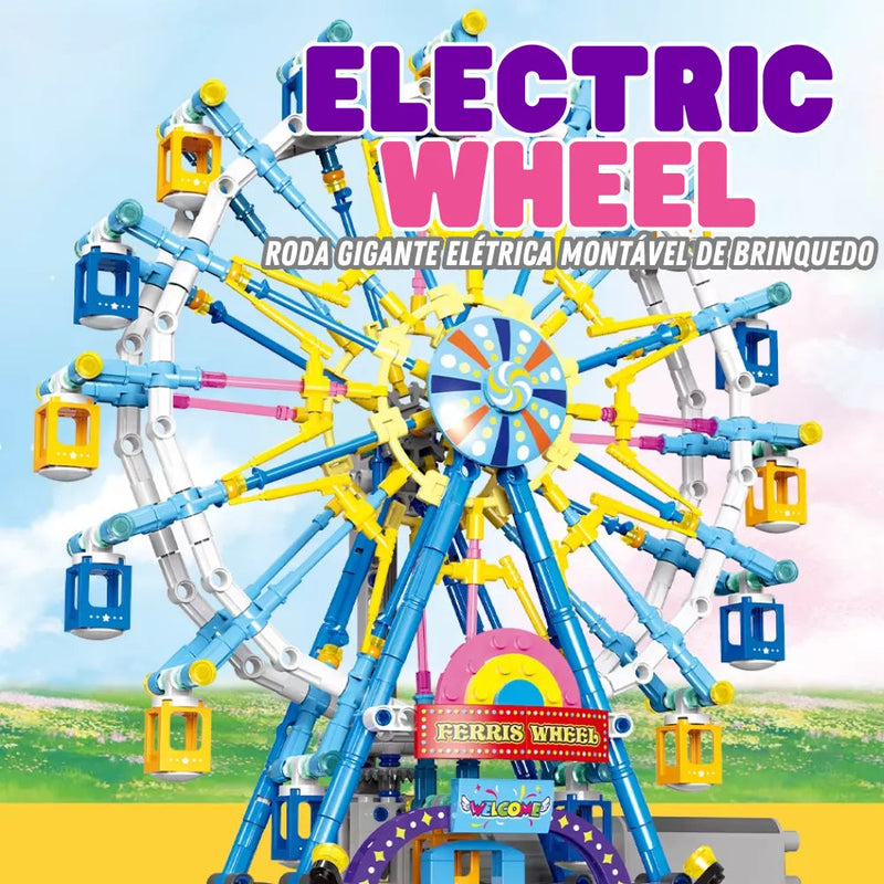 Electric Wheel - Roda Gigante Elétrica Montável de Brinquedo