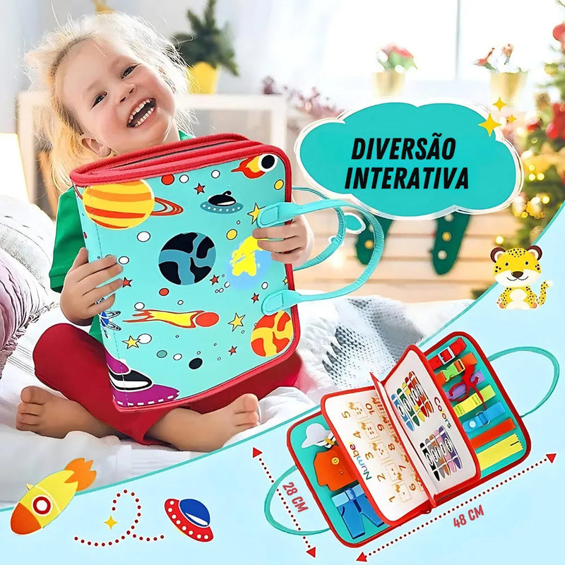 Suitcase Tesouro - Livro Educativo Montessori