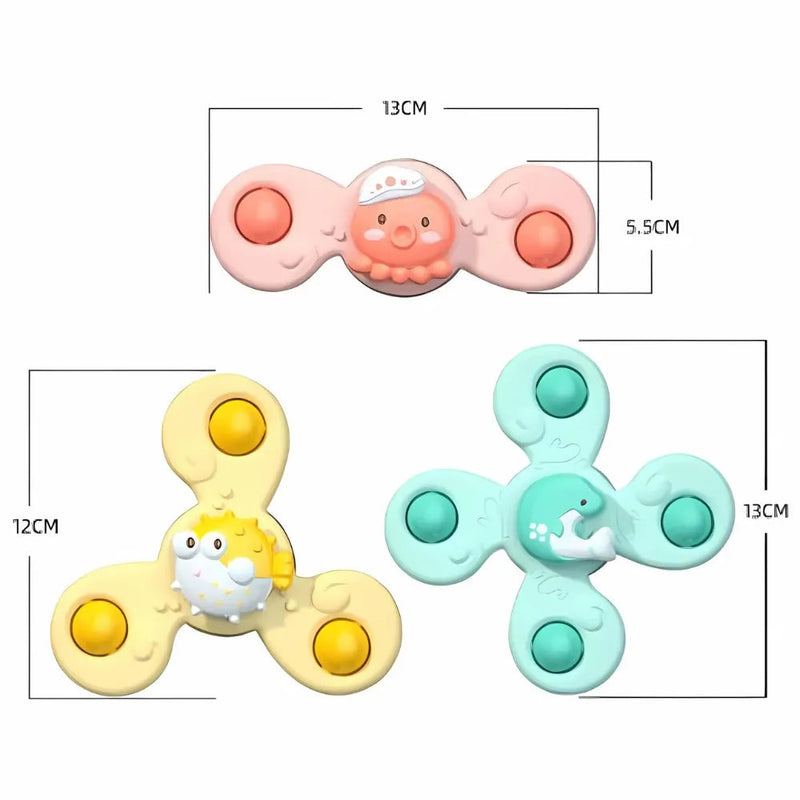 Spin Intuitivo - Pague 1 e Leve 3 Brinquedos Giratórios Interativos