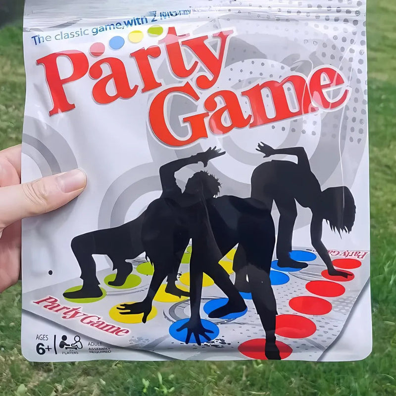 Twister Game Tesouro - Tapete de Jogos Interativo para Toda a Família