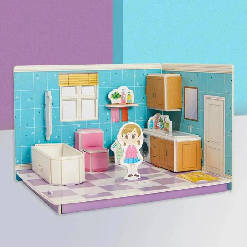 Doll House - Brinquedo para Montar sua Casinha de Boneca