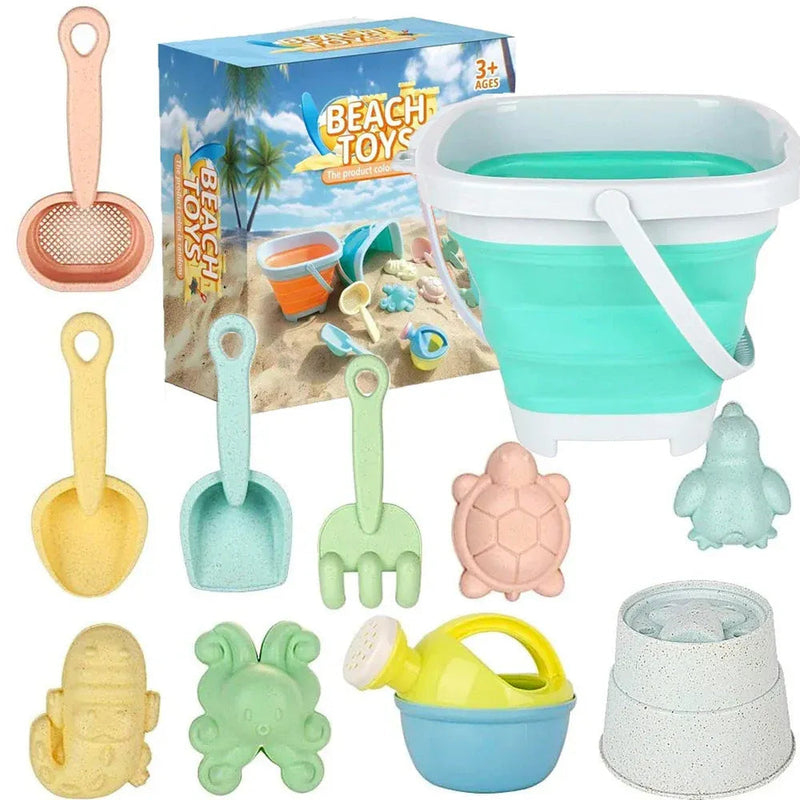 Beach Toys - Kit com 11 Brinquedos Interativos Para Praia