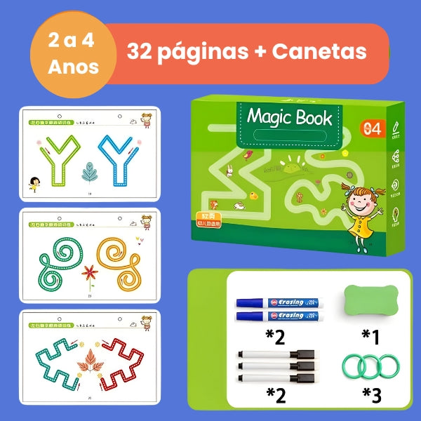 MagicBook Kids: Caderno de Desenvolvimento Infantil – Últimas Unidades!