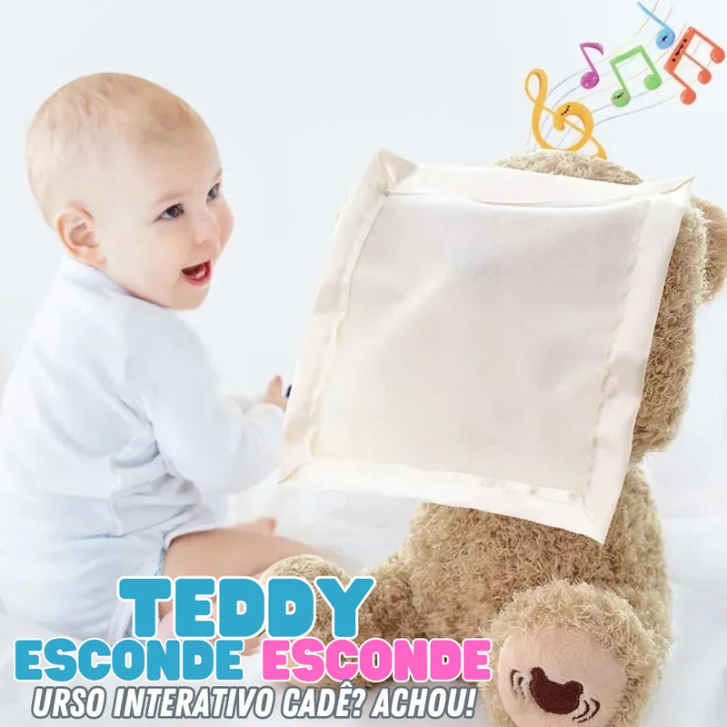 Teddy Esconde Esconde - Urso Interativo Cadê? Achou!