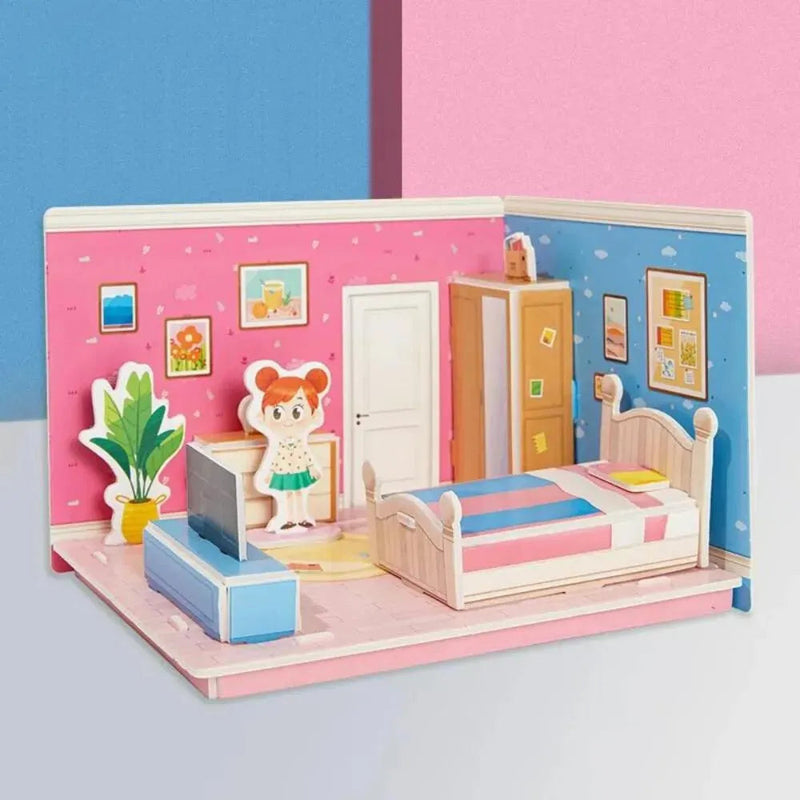 Doll House - Brinquedo para Montar sua Casinha de Boneca