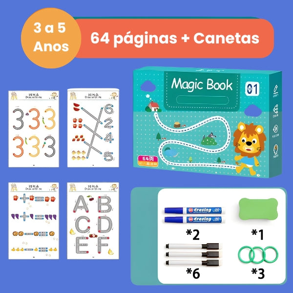 MagicBook Kids: Caderno de Desenvolvimento Infantil – Últimas Unidades!