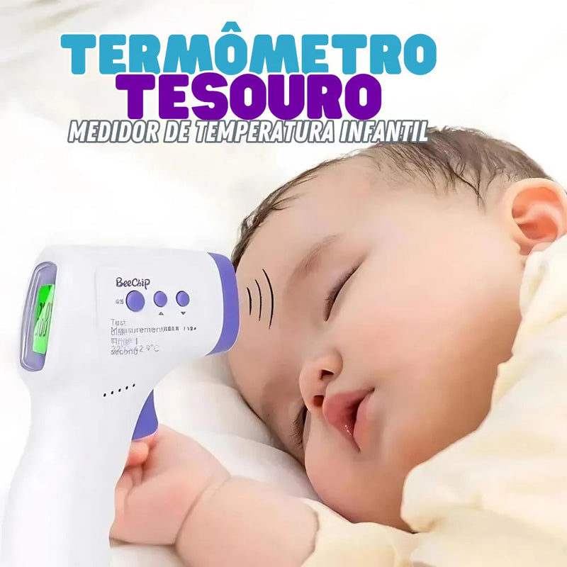 Termômetro Tesouro - Medidor de Temperatura Infantil