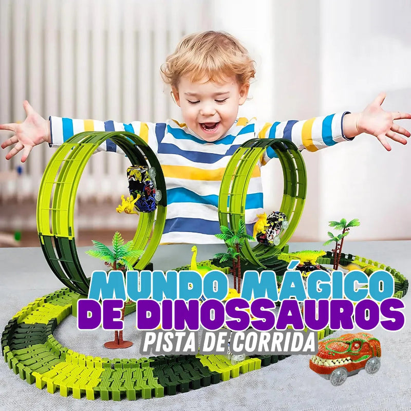 Mundo Mágico de Dinossauros - Pista de Corrida