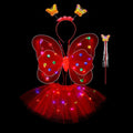 Butterfly Tesouro - Fantasia com Asas de Borboletas Infantil