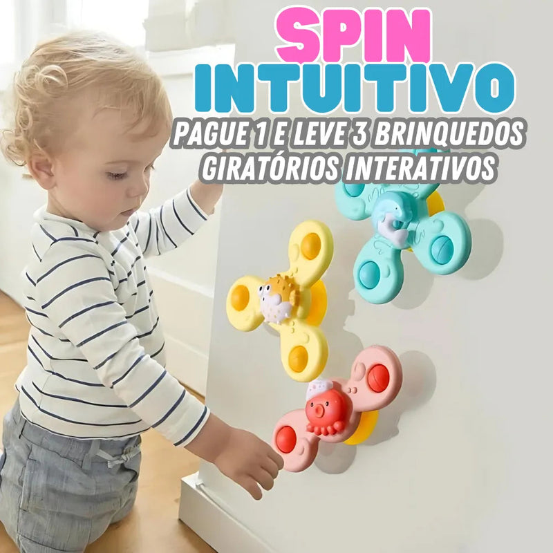 Spin Intuitivo - Pague 1 e Leve 3 Brinquedos Giratórios Interativos