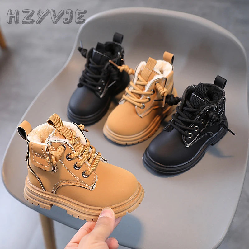 Bota Infantil Forrada com Fleece - Conforto e Estilo para os Pezinhos