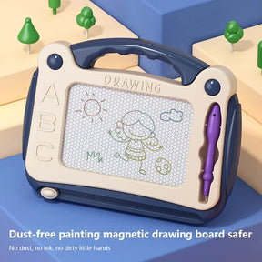 Quadro de Desenho Mágico Infantil com Caneta e Botões Coloridos