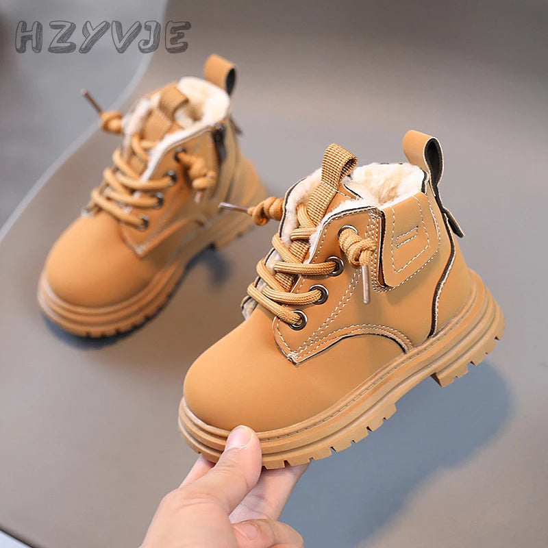 Bota Infantil Forrada com Fleece - Conforto e Estilo para os Pezinhos