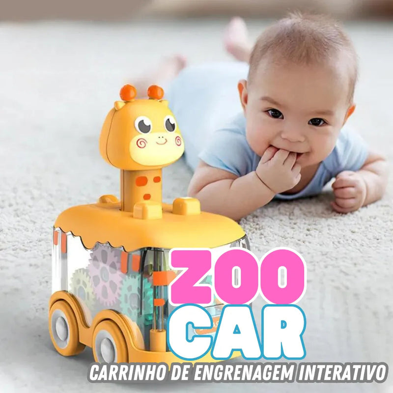 Zoo Car - Carrinho de Engrenagem Interativo