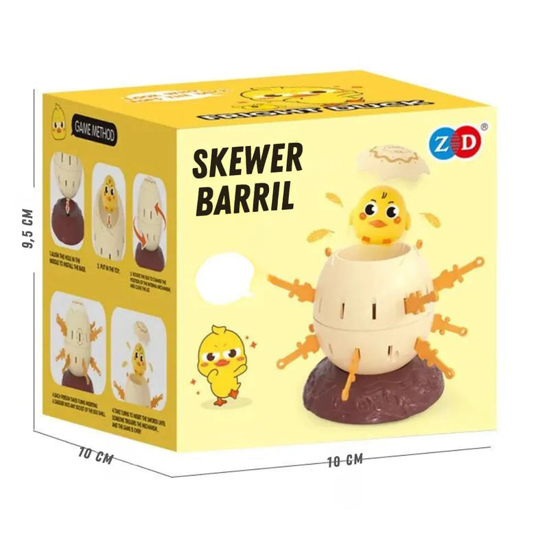 Skewer Barril - Brinquedo para Competição em Familia