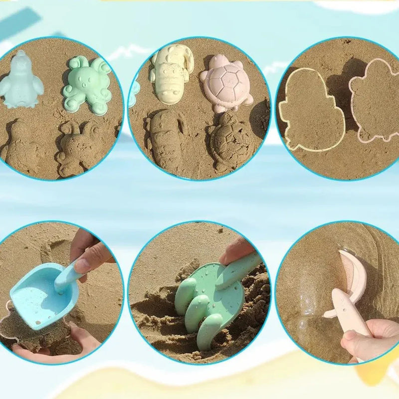 Beach Toys - Kit com 11 Brinquedos Interativos Para Praia