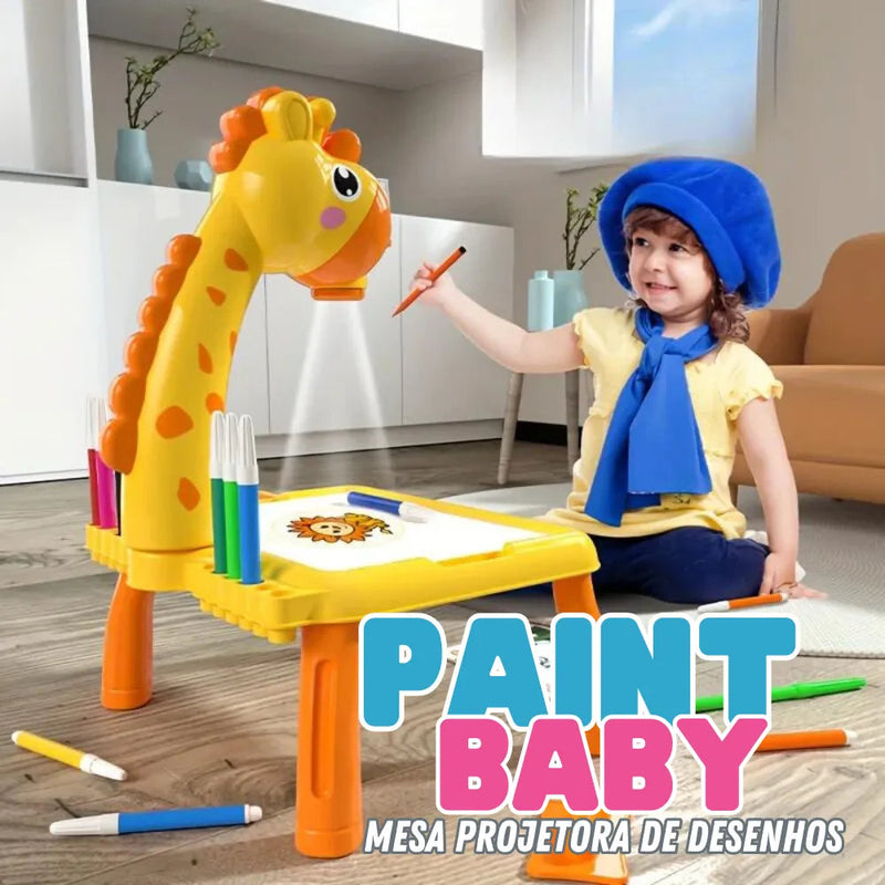 Paint Baby - Mesa Projetora de Desenhos Educativos