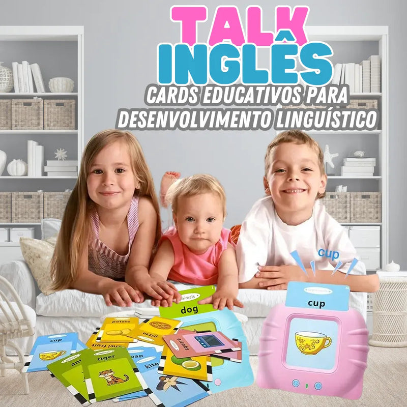 Talk Inglês - Cards Educativos para Desenvolvimento Linguístico