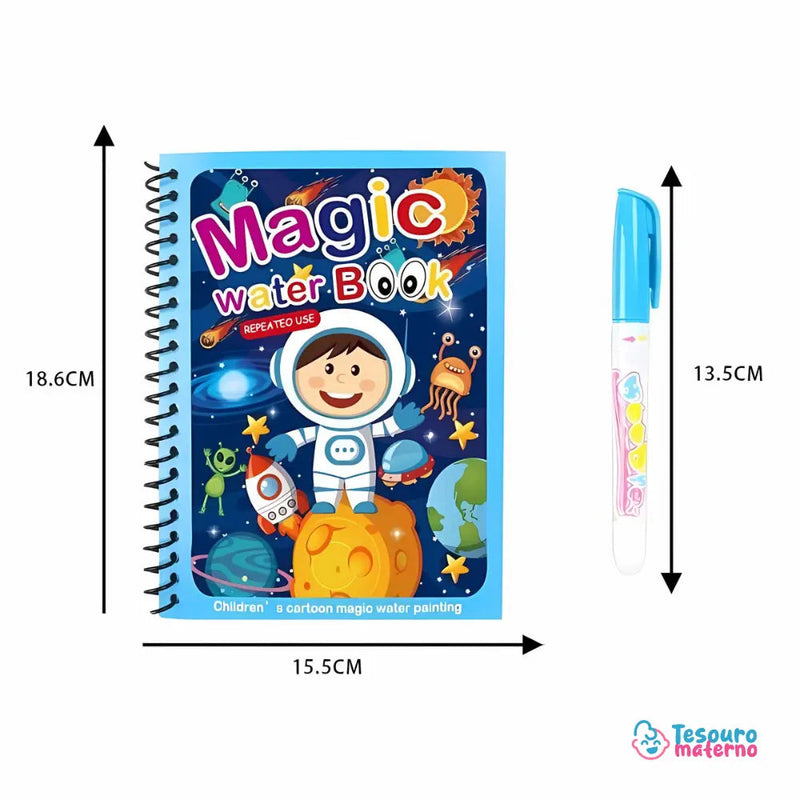 Magic Book - Livro de Colorir Educativo