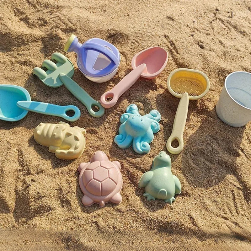 Beach Toys - Kit com 11 Brinquedos Interativos Para Praia