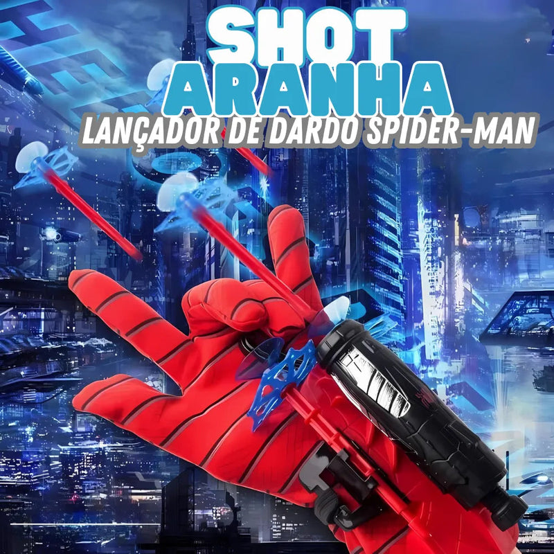 Shot Aranha - Lançador de Dardo Spider-Man