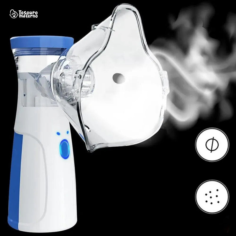 Nebulizer Tesouro -  Nebulizador Portátil para Adultos e Crianças