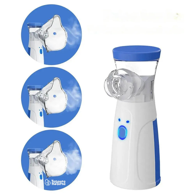 Nebulizer Tesouro -  Nebulizador Portátil para Adultos e Crianças