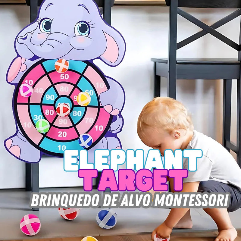 Elephant Target - Brinquedo de Alvo Montessori